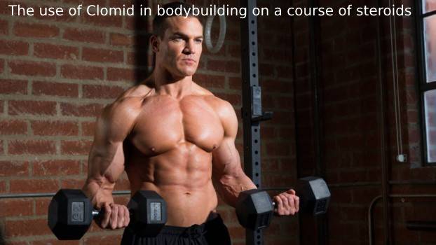 The use of Clomid in bodybuilding on a course of steroids
